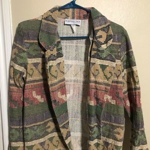 vintage blazer multicolor size 12